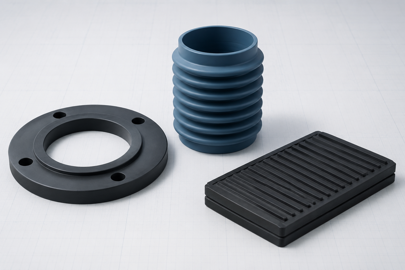 High-Temperature Gasket demonstration product shown in a technical studio setting.